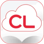 cloud library android application logo